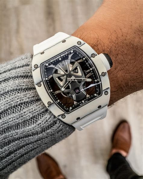 richard mille white skull|Richard Mille skull tourbillon.